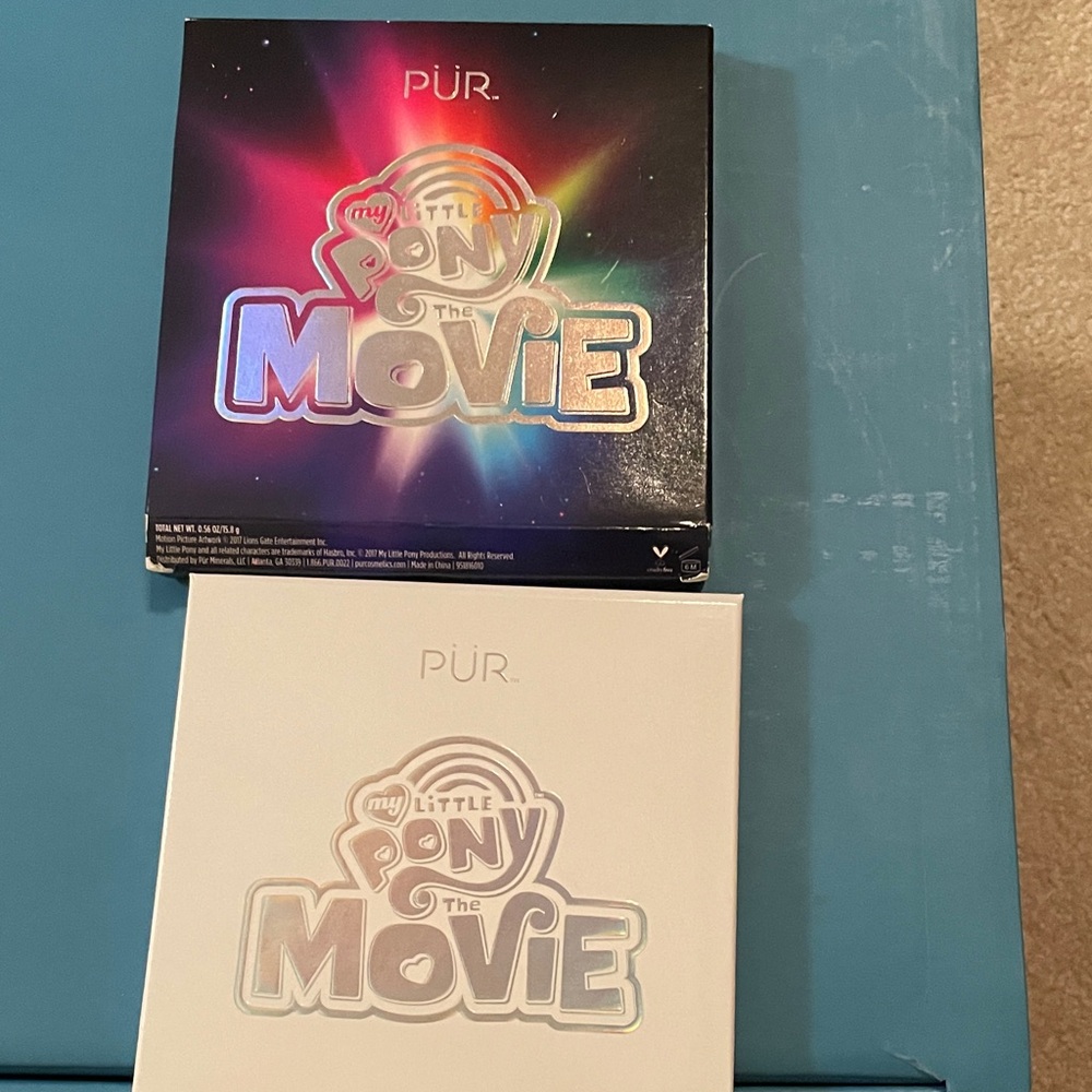 PUR My Little Pony The Movie Colorful Pallet BNIB FREE with purchase of brushes